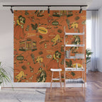 Old West-Inspired Vintage Pattern Wall Mural Gallery Image 1