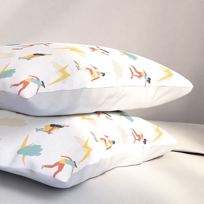 You go, girl pattern! Pillow Sham Gallery Image 3