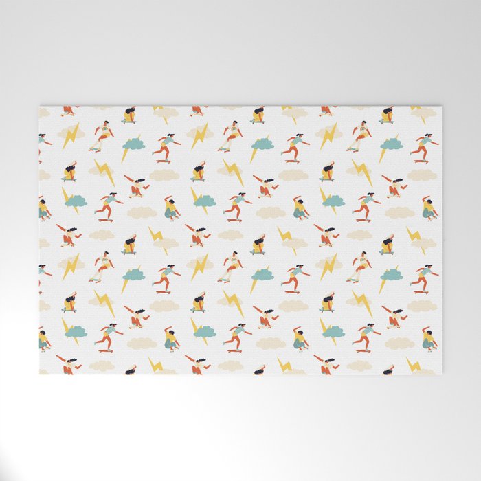 You go, girl pattern! Welcome Mat Gallery Image 1