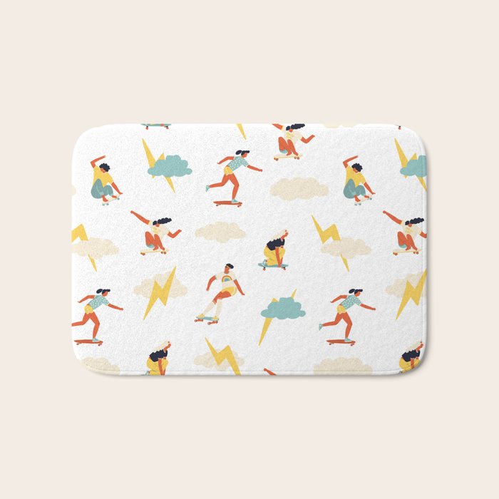 You go, girl pattern! Bath Mat Gallery Image 1