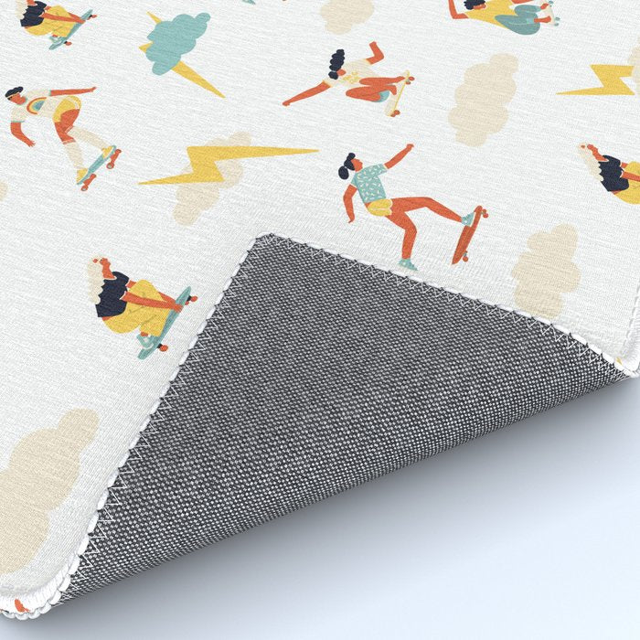 You go, girl pattern! Rug Gallery Image 4