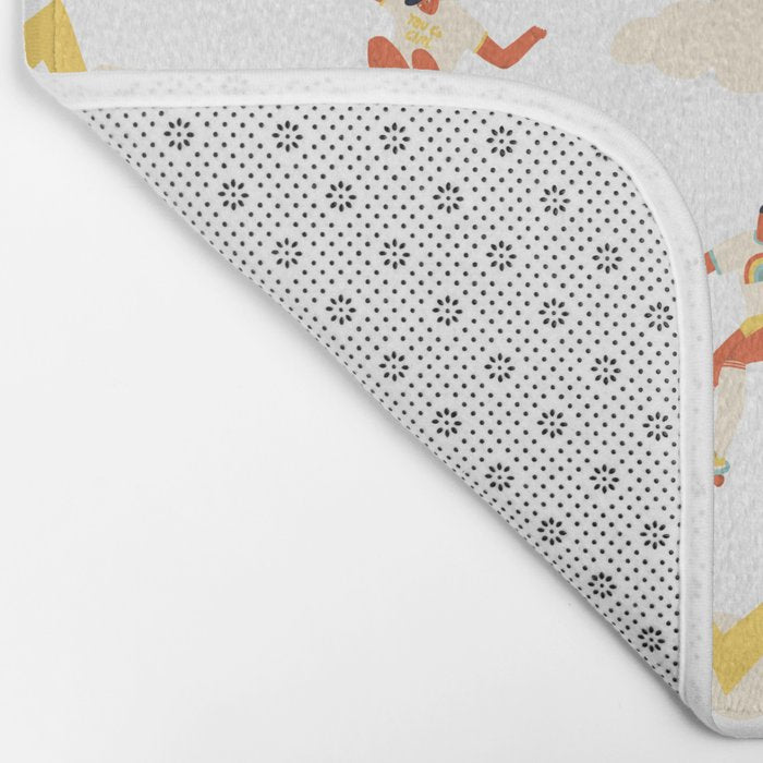 You go, girl pattern! Bath Mat Gallery Image 2