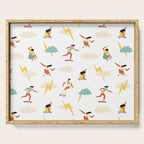 You go, girl pattern! Serving Tray Gallery Image 1