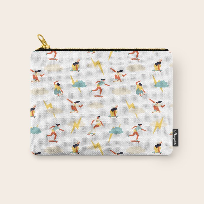 You go, girl pattern! Carry All Pouch Gallery Image 1