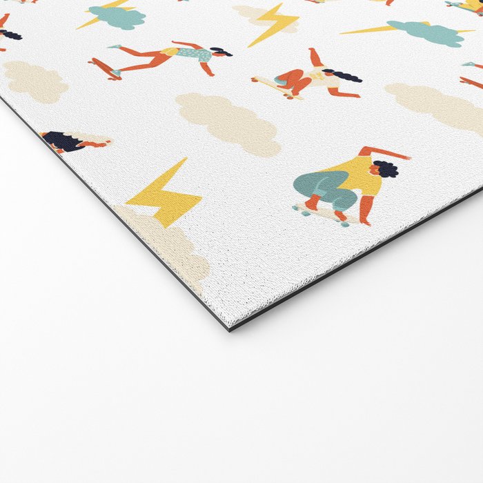 You go, girl pattern! Welcome Mat Gallery Image 2