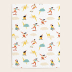 You go, girl pattern! Poster Gallery Image 4