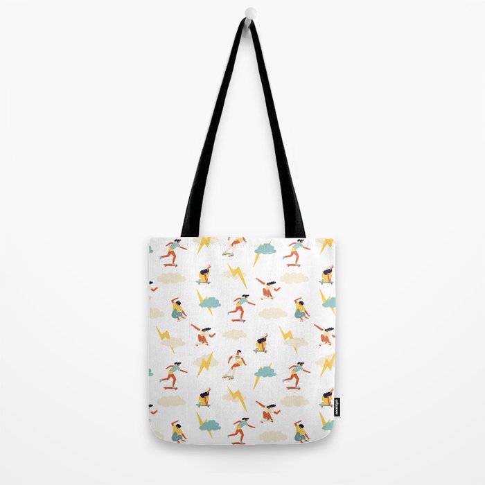 You go, girl pattern! Tote Bag Gallery Image 2