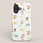 You go, girl pattern! iPhone Case Gallery Image 1