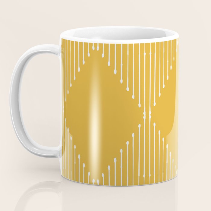Geo (Yellow) Coffee Mug Gallery Image 3