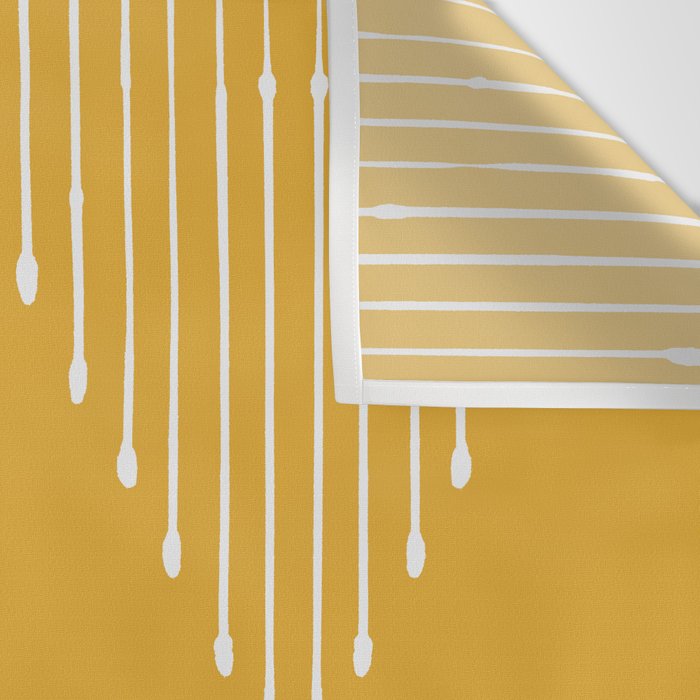 Geo (Yellow) Wall Tapestry Gallery Image 3