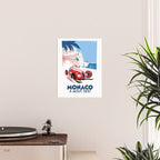 1937 MONACO Grand Prix Racing Poster Poster Gallery Image 2