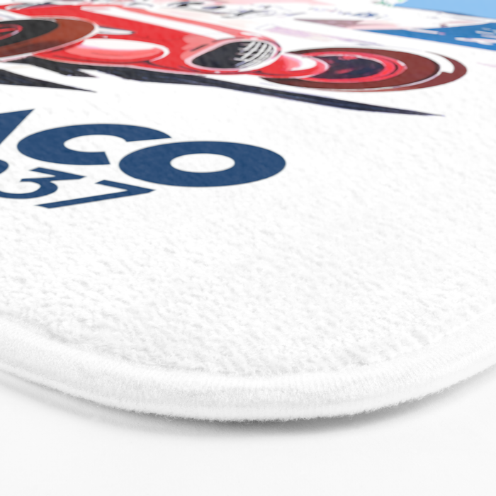 1937 MONACO Grand Prix Racing Poster Bath Mat Gallery Image 3