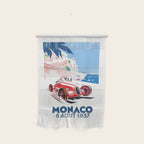 1937 MONACO Grand Prix Racing Poster Wall Hanging Gallery Image 1