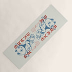 Brave Skater Cat Yoga Mat Gallery Image 1