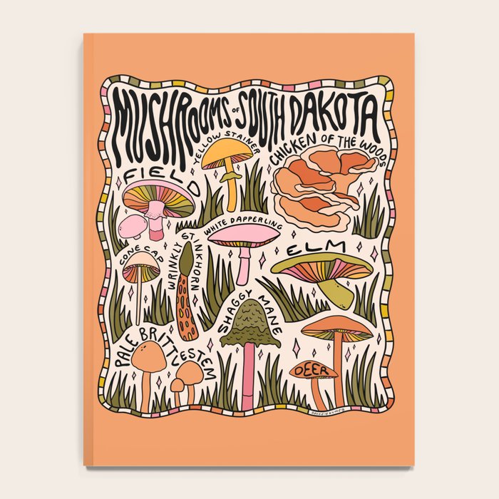 Mushrooms of South Dakota Notebook Gallery Image 4