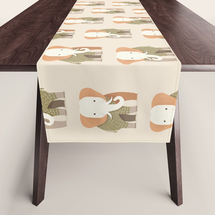 Whimsical Elephant Table Runner Gallery Image 1