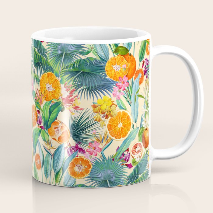 Tropical Orange Garden II Coffee Mug Gallery Image 1