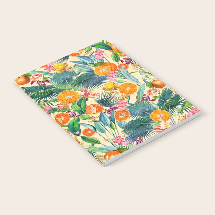 Tropical Orange Garden II Notebook Gallery Image 1