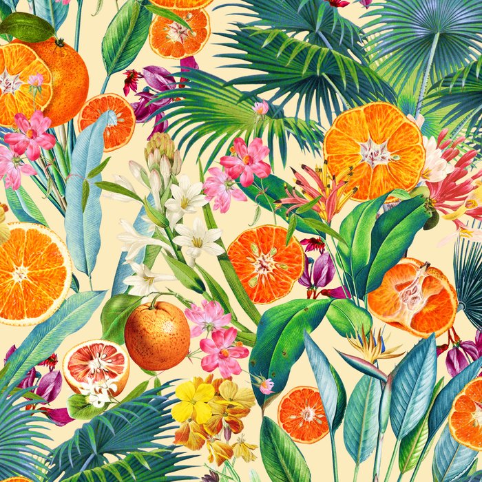 Tropical Orange Garden II Coffee Mug Gallery Image 2