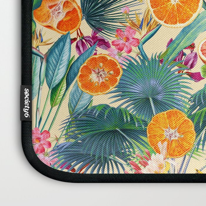 Tropical Orange Garden II Laptop Sleeve Gallery Image 3
