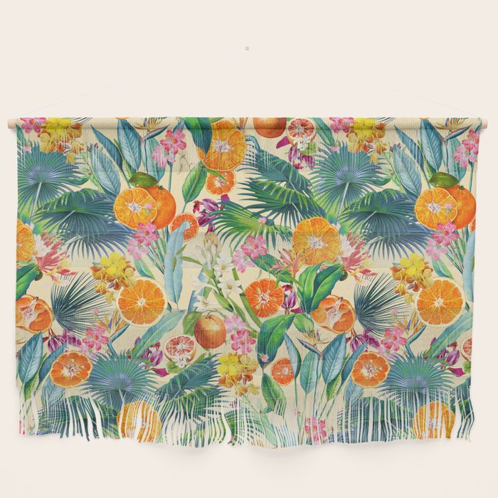 Tropical Orange Garden II Wall Hanging Gallery Image 1