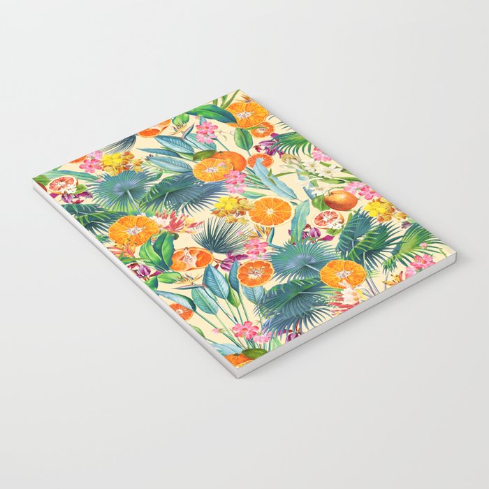 Tropical Orange Garden II Notebook Gallery Image 3