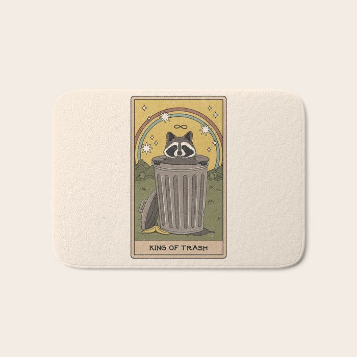 King of Trash Bath Mat Gallery Image 1