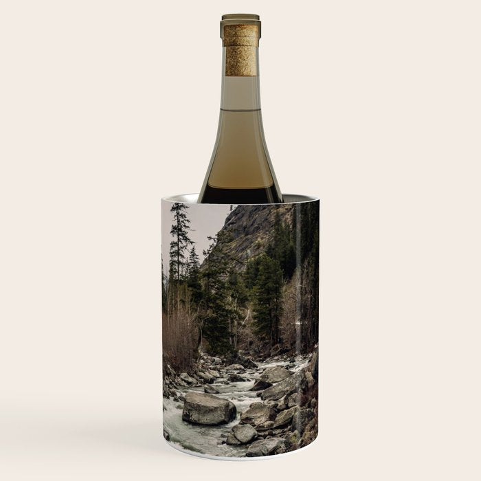 Winter Begins - River Mountain Nature Photography Wine Chiller Gallery Image 3