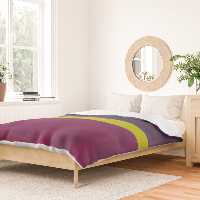 Lime Mauve  Duvet Cover Gallery Image 2