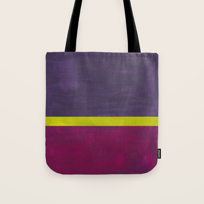 Lime Mauve  Tote Bag Gallery Image 1