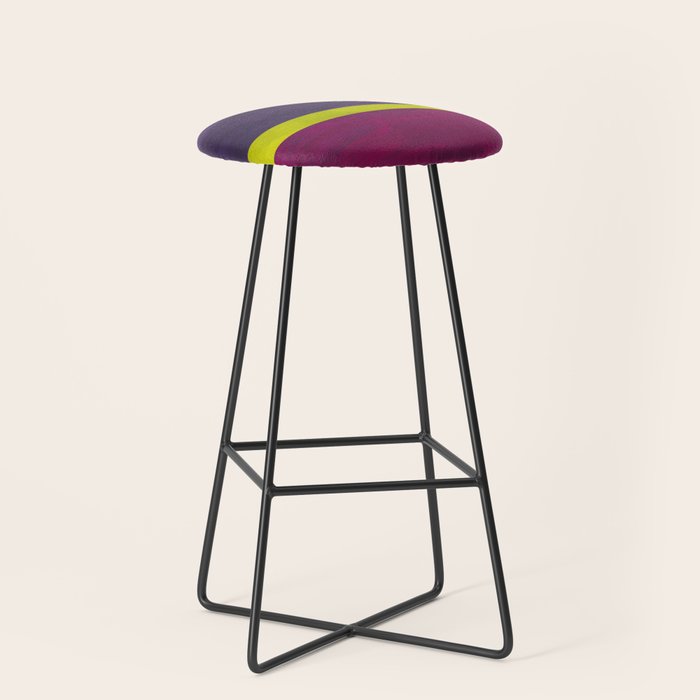 Lime Mauve  Stool Gallery Image 1