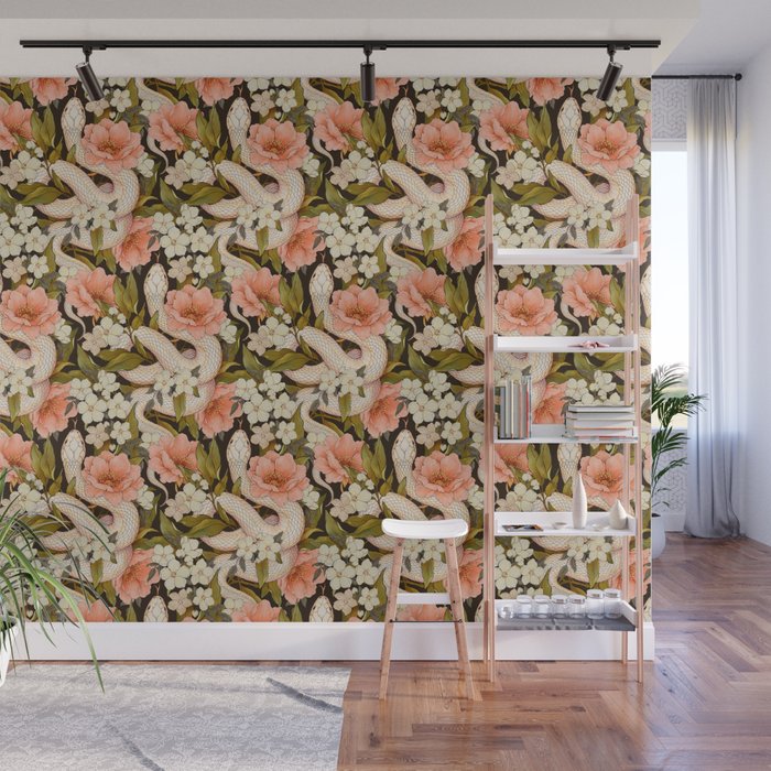 Enchanted Snake Wall Mural Gallery Image 1