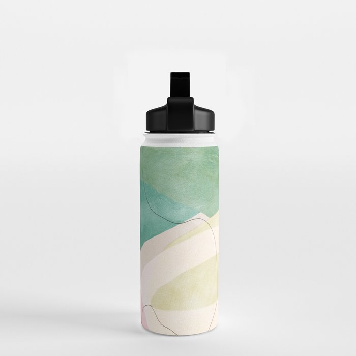 mid centruy organic shapes spring 21 /4 Water Bottle Gallery Image 2