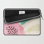 mid centruy organic shapes spring 21 /4 Laptop Sleeve Gallery Image 2