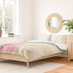 mid centruy organic shapes spring 21 /4 Duvet Cover Gallery Image 2
