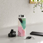 mid centruy organic shapes spring 21 /4 Water Bottle Gallery Image 4