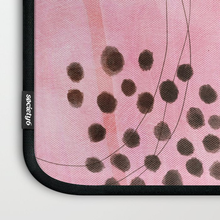 mid centruy organic shapes spring 21 /4 Laptop Sleeve Gallery Image 3