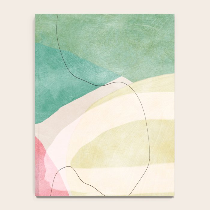mid centruy organic shapes spring 21 /4 Notebook Gallery Image 4