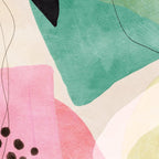 mid centruy organic shapes spring 21 /4 Coffee Mug Gallery Image 2