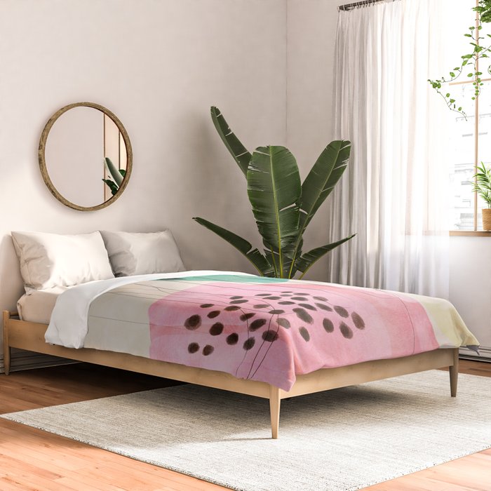 mid centruy organic shapes spring 21 /4 Comforter Gallery Image 2