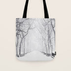 Snowy Park Tote Bag Gallery Image 1