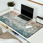 Mandala Flower of Life Sea Desk Mat Gallery Image 2