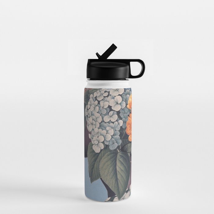 Floral Portrait 37 Water Bottle Gallery Image 1