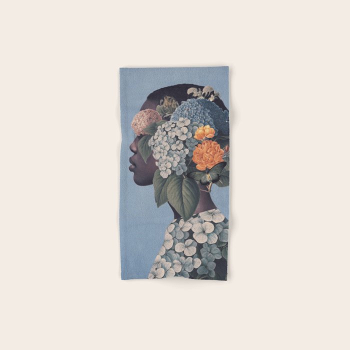 Floral Portrait 37 Bath Towel Gallery Image 1