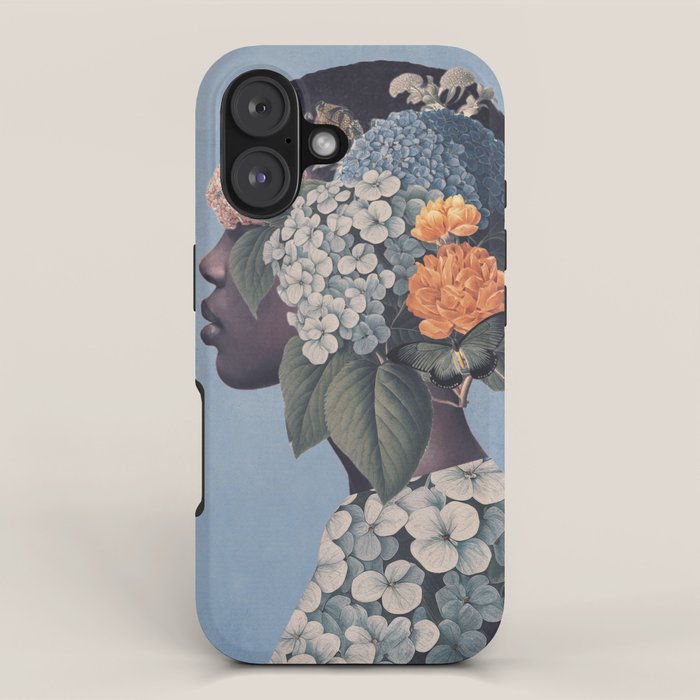 Floral Portrait 37 iPhone Case Gallery Image 1