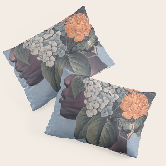 Floral Portrait 37 Pillow Sham Gallery Image 3
