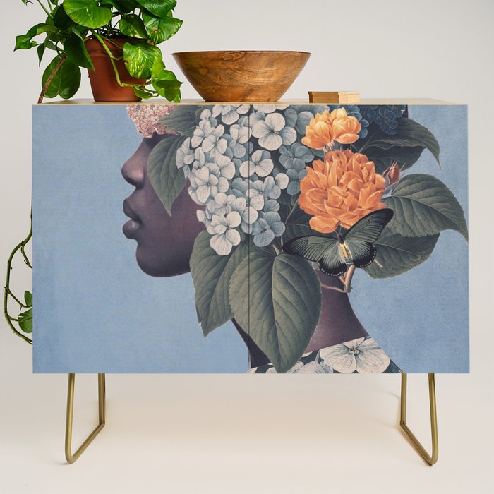 Floral Portrait 37 Credenza Gallery Image 1