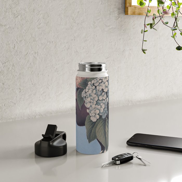 Floral Portrait 37 Water Bottle Gallery Image 4