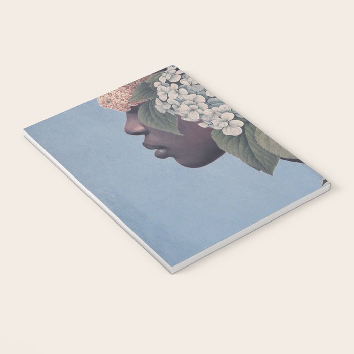 Floral Portrait 37 Notebook Gallery Image 3