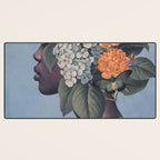 Floral Portrait 37 Desk Mat Gallery Image 3